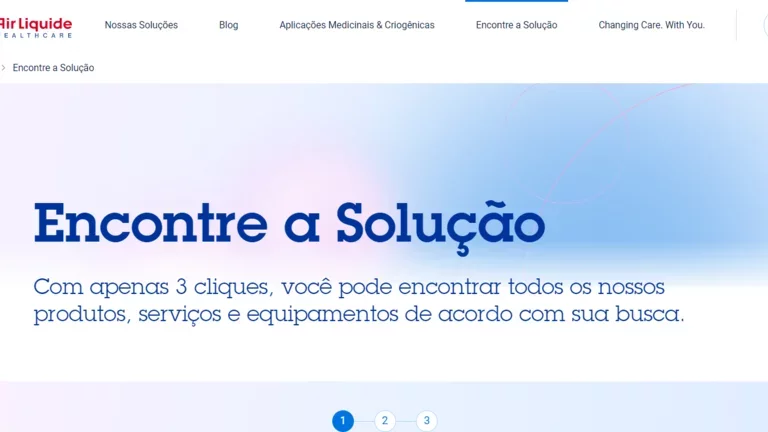 Press Release - Novo Website de Healthcare