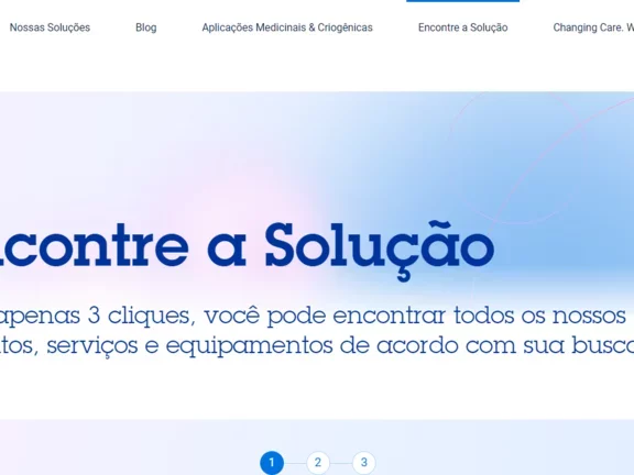 Press Release - Novo Website de Healthcare
