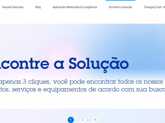 Press Release - Novo Website de Healthcare